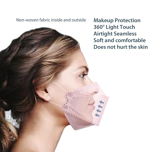 KN95 Face Masks, Disposable Face Mask 50 Pcs for Adults