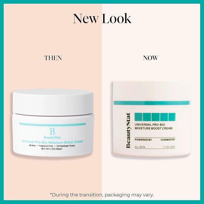 BeautyStat Cosmetics Women's Universal Pro-Bio Moisture Boost Cream, 1.7 Ounce