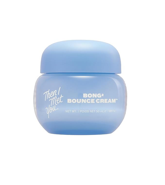 Then I Met You Bong² Bounce Cream, Allure Best of Beauty 2025, Lightweight Gel Cream Barrier Moisturizer with Omega-3 Fatty Acids, and Ceramides, Cruelty-Free, Hydration for Oily Skin, 1.69 fl oz