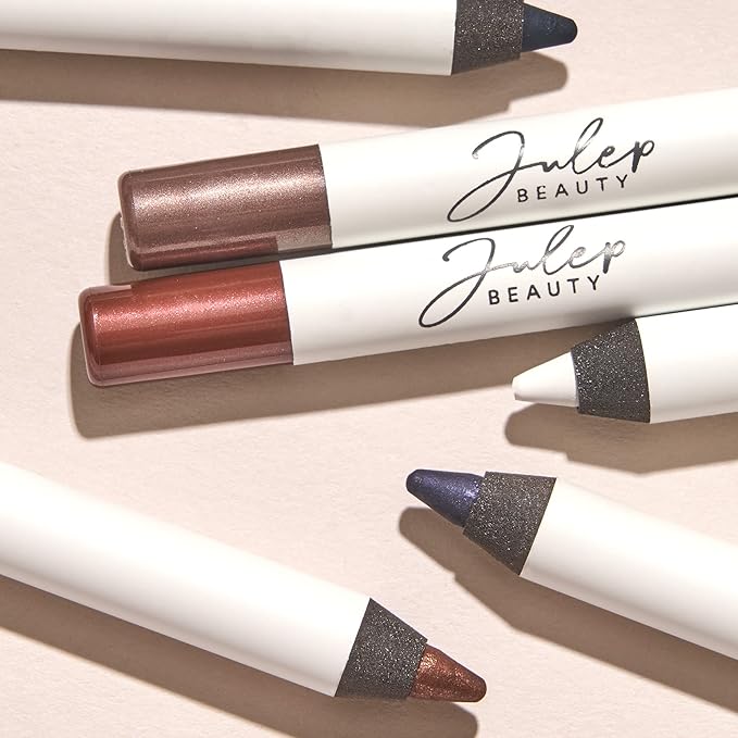 Julep When Pencil Met Gel Sharpenable Multi-Use Longwear Eyeliner Pencil - Rose Pink Shimmer - Transfer-Proof - High Performance Liner