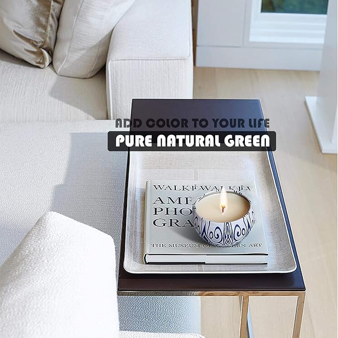 JHENG Set of 16 Small Scented Candles Soy Wax Aromatherapy Candles 2.5 OZ Portable Tin Candles with Lid, Relaxation Gifts Basket for Mother, Women, Friends and Coworkers