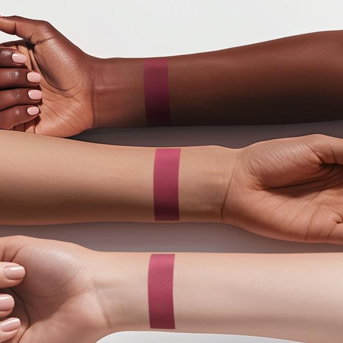 Multi-Use Makeup Stick - Blush, Lipstick, Eyeshadow & Highlighter For All Skin, Buildable Color, Long-Lasting, Lightweight, Natural Soft Finish(39 Cranberry Matte), 0.158 oz