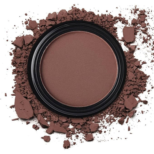 MEICOLY Ash-Brown Single Eyeshadow,Pressed Powder Matte Eye Shadow for Deer Cosplay Makeup,Halloween Smoky Eyes Makeup,Opaque Vegan Cruelty Free High Pigment Eyeshadow