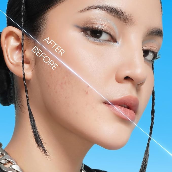 Velvet Matte Cushion Foundation Blue Ultra Cover Powder Foundation Oil-Control Waterproof BB Cushion Makeup CC Cream (00 PORCELAIN)