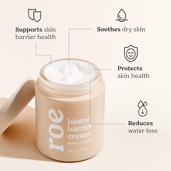 Roe Wellness- Baby Cream Lotion Ointment EWG Verified Non-Toxic Ingredients | Full Body Biome Barrier | Dry Skin, Itch Relief, Moisturizing, All Over Ointment | Toddlers & Kids