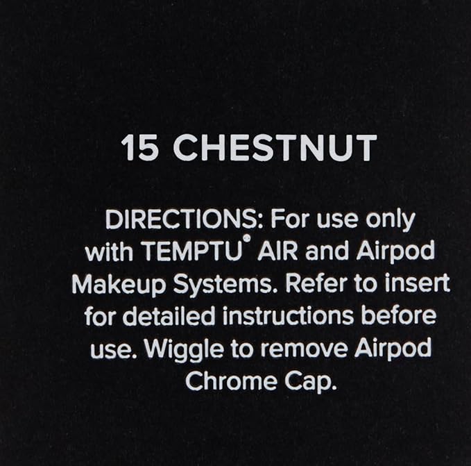 TEMPTU Perfect Canvas Airbrush Foundation Airpod: Anti-Aging Long-Wear Makeup, Buildable Coverage Semi-Matte, Natural Finish