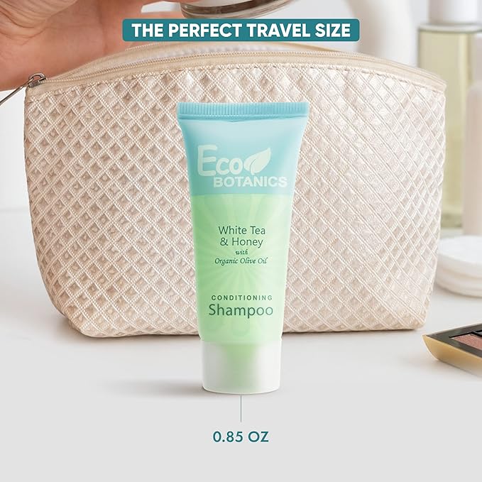 Eco Botanics Travel-Size Hotel Conditioning Shampoo 0.85 oz (Case of 300)