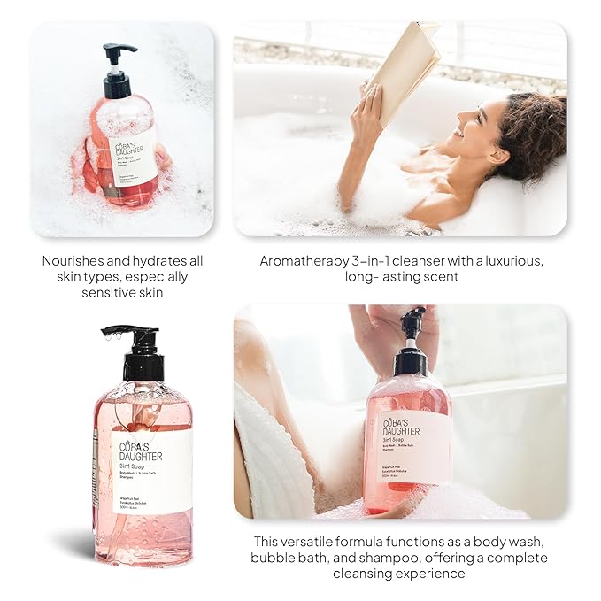 COBA'S DAUGHTER Rattan Gift Basket - 11-Piece Spa Inspired Bath, Body & Hair Kit for Women, Includes Coffee Scrub, Aloe Soothing Gel, Hair Serum, and Travel Minis (11 Pieces)