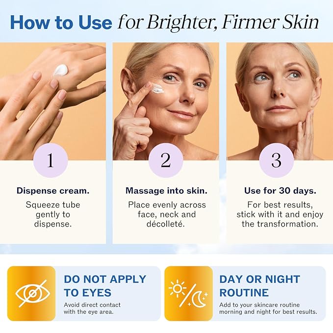 LilyAna Naturals Retinol Cream - Anti-Aging Moisturizer for Face & Neck, Made in USA, Wrinkle Reduction - 1.7oz, 2 Pack