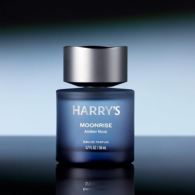 Harry's Moonrise Men's Cologne - Amber Musk Scent - 1.7 fl oz - Notes of Saffron Flower, Iris & Dry Musk - Long-Lasting Eau de Parfum Men's Fragrance