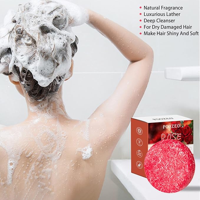 8 Pack Shampoo Bar Gift Set,Natural Soap, Solid Dry Damaged Hair With Plant Essence Oil Helps Stop Loss and Promotes Healthy Growth, Travel Size Bulk Set