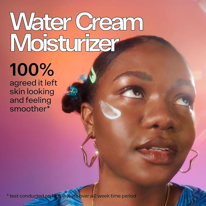 Bubble Skincare Cloud Surf Water Cream Face Moisturizer - Hydrating & Mattifying Moisturizer to Help Rebalance Oils and Minimize Pores with Celery Seed Extract - Suitable for Sensitive Skin (50ml)