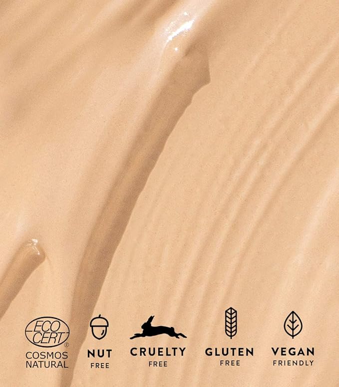 MÁDARA Organic Skincare | Luminous Perfecting Concealer 25 LATTE – 4ml, Dewy finish, With hyaluronic acid, Natural concealer for dark circles and blemishes, Vegan, COSMOS natural certified