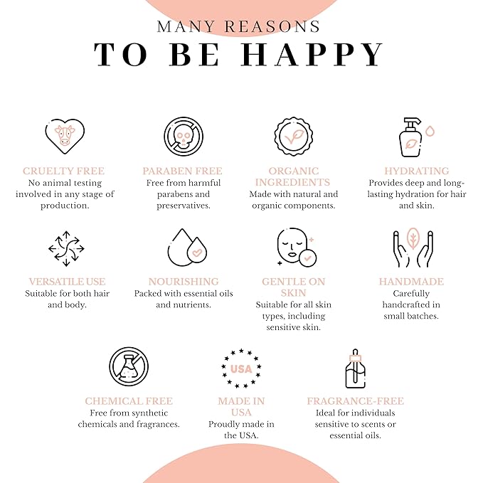 Vanman - Protection Oil Hair Serum for Growth - Infused with Castor, Jojoba, Almond, Olive, Emu, Coconut Oil - Fragrance-Free - for Dry and Frizzy Hair - 4 Ounce