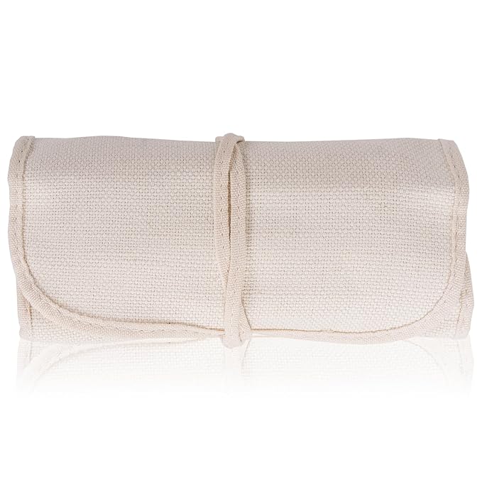 SHANY Bamboo Makeup Brush Set - Vegan Professional Makeup Brushes With Premium Synthetic Hair & Cotton Pouch for Easy Brush Storage - 7pc With Pouch