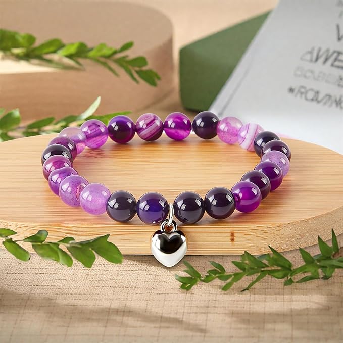 Birthday Gifts for Women, Spa Gift Baskets Set for Women Mom Friend Sister Wife Daughter Girlfriend Coworker, Self Care Bath Spa Body Relaxing Gift Box Unique Happy Birthday Gifts for Female(Purple)