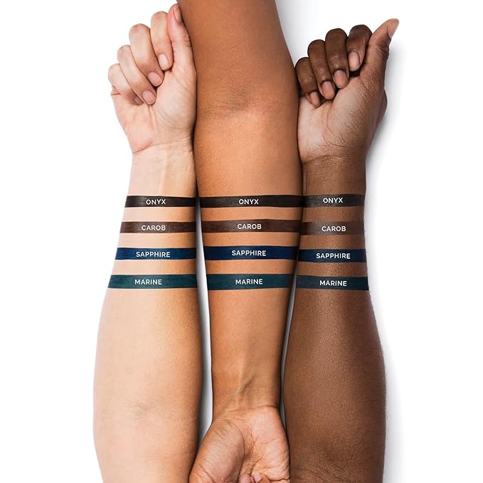 OFIR Eye Edge Liquid Eyeliner Pen | Water and Smudge Proof | Long Lasting Matte Finish, Soft Tip with Bold Pigment | Cruelty Free Formula | Black Eyeliner for Women | Sapphire - Navy | 0.04 Fl Oz