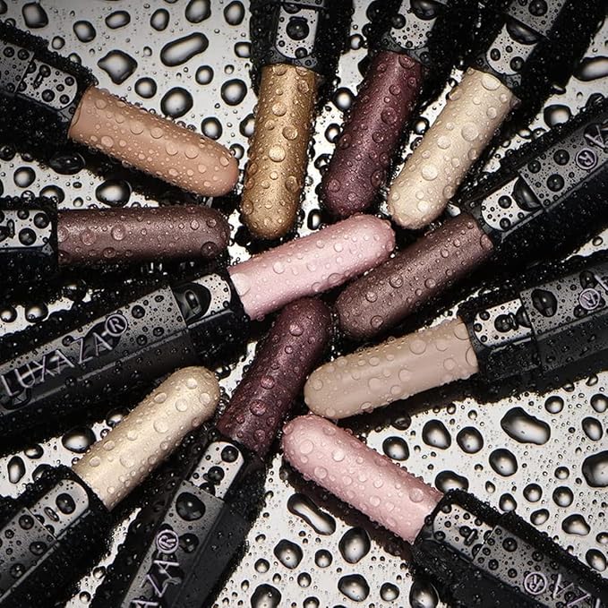 6PCS Cream Eyeshadow Stick Makeup Sets, Metallic And Matte Shimmer Eye Shadow Eye Brightener Stick Pencil Crayon, A10-Quartz Pink