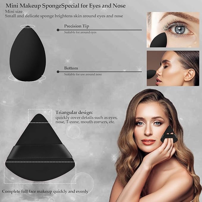 56Pcs Black Makeup Brushes Set Professional with Case Premium Synthetic for Foundation Concealer Blush Eyeshadow Powder Contour Makeup Brush Kit Face Eye Make up Brushes & Tools