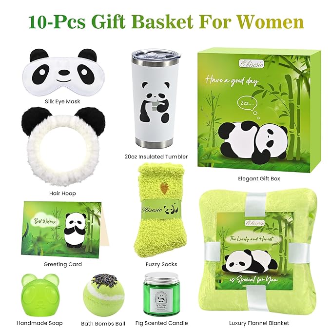 Luxury 9-Piece Gift Set,spa Gift Basket Set,Women's Care Set,Creative, Suitable for Birthdays,Mother's Day,Valentine's Day,and Christmas,Including Blankets,Tumbler,and Scented Candles.