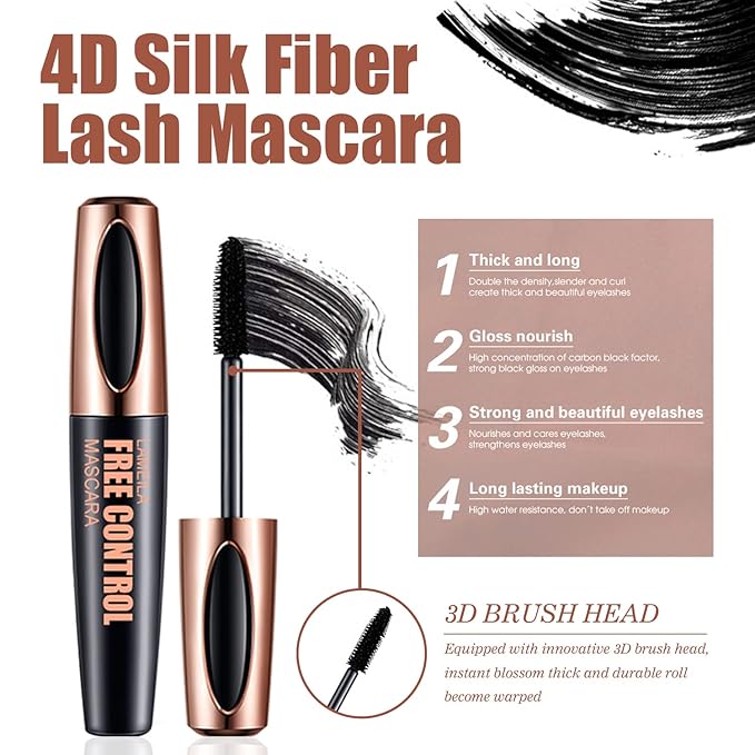 All in One Makeup Kit, Includes 12 Colors Naked Eyeshadow Palette, Nude Liquid Foundation, Lipstick Set, Eyebrow Soap, Eyeliner Stamp, Waterproof Mascara, Brush, Sponges