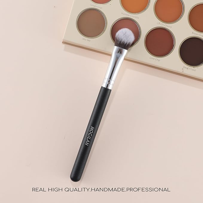 Concealer Brush Under Eye Kitten Paw Makeup Brush Soft Synthetic Bristles for Liquid Cream Powder Eye Concealer Eyeshadow Blending Covers Blemishes Imperfections & Dark Circles Face Brush 273