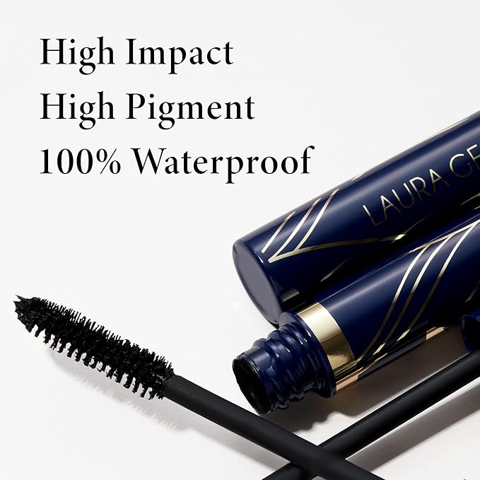 LAURA GELLER NEW YORK Always There Waterproof Lengthening Mascara in Black | Long-Lasting Mascara for Volume and Length