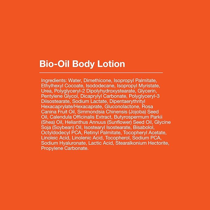 Bio-Oil Moisturizing Body Lotion for Dry Skin, Ultra-Lightweight High-Oil Hydration, with Jojoba, Rosehip, Shea, and Hyaluronic Acid, 5.9 Oz