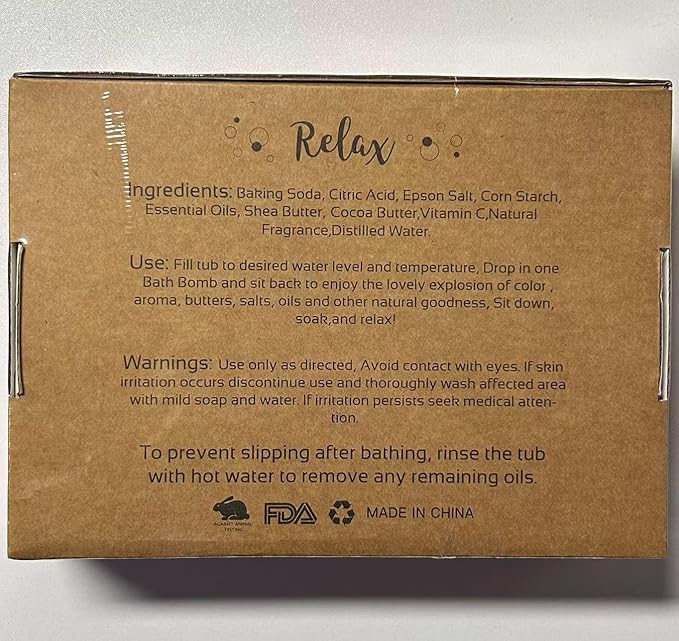 Bath Bombs Gift Set Large 12 PCS 2.8oz Organic Natural Essential Oils, Relax and Moisturize Skin, Luxury Spa Bomb Gifts for Girl, Mom, Kids, Wife, Birthday, Valentine's Day, Anniversary