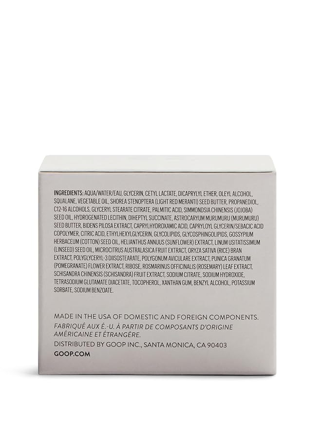 goop Beauty Nourishing Face Cream | Improves Firmness, Elasticity, & Brightness | Botanicals, Ceramides, & Squalane | Anti Wrinkle Moisturizer | 1.7 fl oz