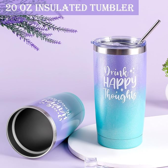 Gift Baskets for Women, Best Birthday Gifts Box, Self Care Gift, Care Package, Get Well Soon Gifts Kit, Unique Ideas Present for Mom Girlfriend Her Sister Wife Friends Woman - Lavender Spa Gift Set