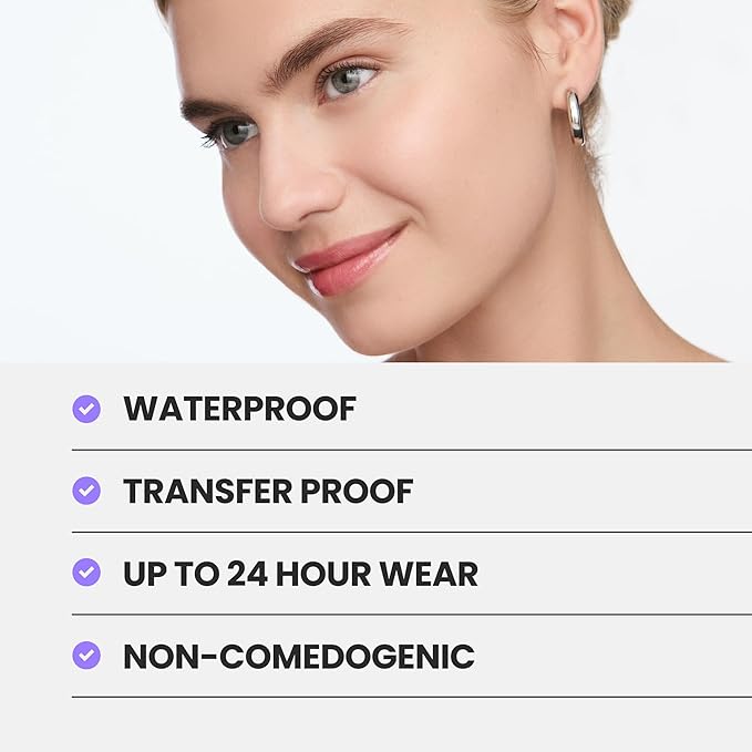 Wonderskin Hyper-Bond Serum Foundation – Waterproof, Transfer-Proof, 24HR Longwear Face Makeup with Niacinamide & Hyaluronic Acid – Lightweight, Natural Finish, Vegan & Cruelty-Free (Haze)