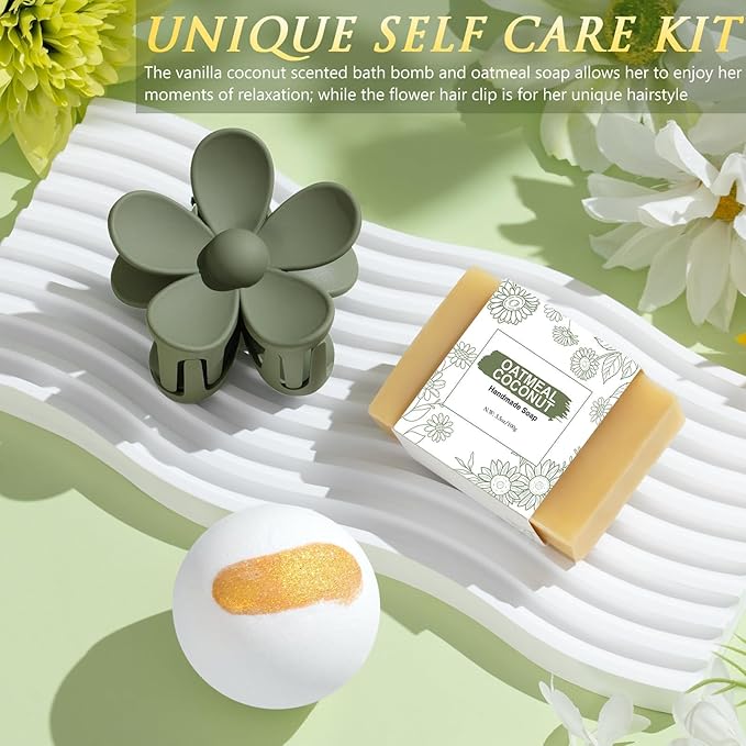 Birthday Gifts for Women Self Care Get Well Soon Gift Baskets, Spa Care Package Thinking of You Gift Set, Sympathy Inspirational Sunflower Christmas Gifts for Women Mom Her Best Friends Sister Wife