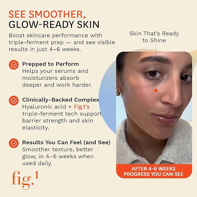 Fig.1 Hydrating & Balancing Toner for Face – Hydrating face Toner for Women, Glowing & Vegan Skincare with Hyaluronic Acid – for Sensitive, Dry, Oily Skin – Refillable & Clinically Proven 30ml