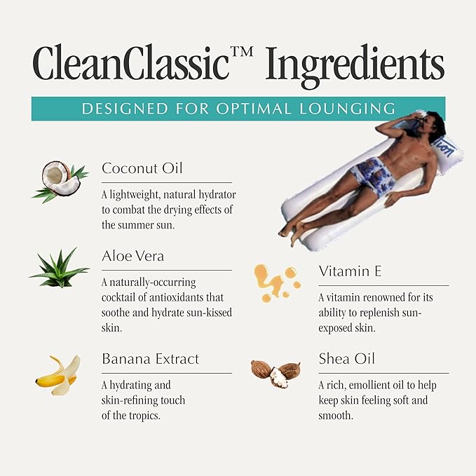 Vacation Mini Classic Sunscreen Spray SPF 50, Water-Resistant, Mini Sunscreen Bulk Party Favor, Sunblock Travel Size, TSA Suntan Lotion for Carry On, 1.7 Fl. Oz. (Value Pack of 6)