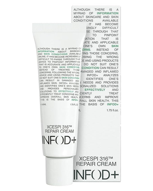 INFODPLUS Repair Cream 50ml – Exosome & Ceramide Complex | Barrier Repair, Hydrating, Anti-Aging Face Moisturizer for Sensitive Skin