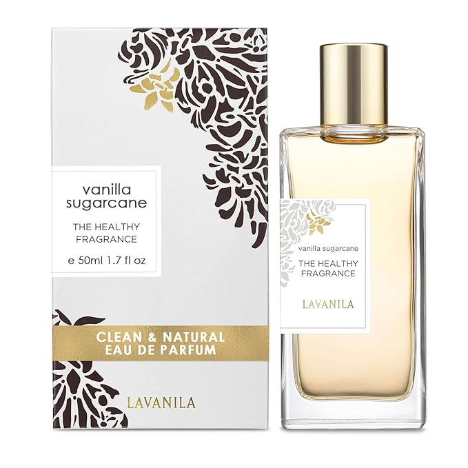 Lavanila Vanilla Sugarcane Perfume for Women, 1.7 Fl Oz - Clean and Natural Eau de Parfum Made In USA