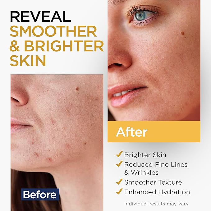 Vitamin C Serum for Face & Eyes (2Oz) with Hyaluronic Acid, Stem Cells, Vitamin E, Aloe Vera - Supports Skin Health & Even Tone