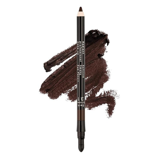 Radiant Professional Waterproof Eyeliner Pencil - Eyeliner Waterproof Smudge Proof for Woman - Long Lasting Under Eye Pencil for Smoky Eye - Soft Waterline Eye liner Smudger Tool, Dark Brown (31)