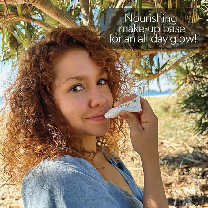 Waxelene Original Lip Tube, Single, Best Lip Balm Ever Organic Multipurpose Ointment Baby Eczema Chapped Dry Sensitive Skin Body Hand Face Moisturizer