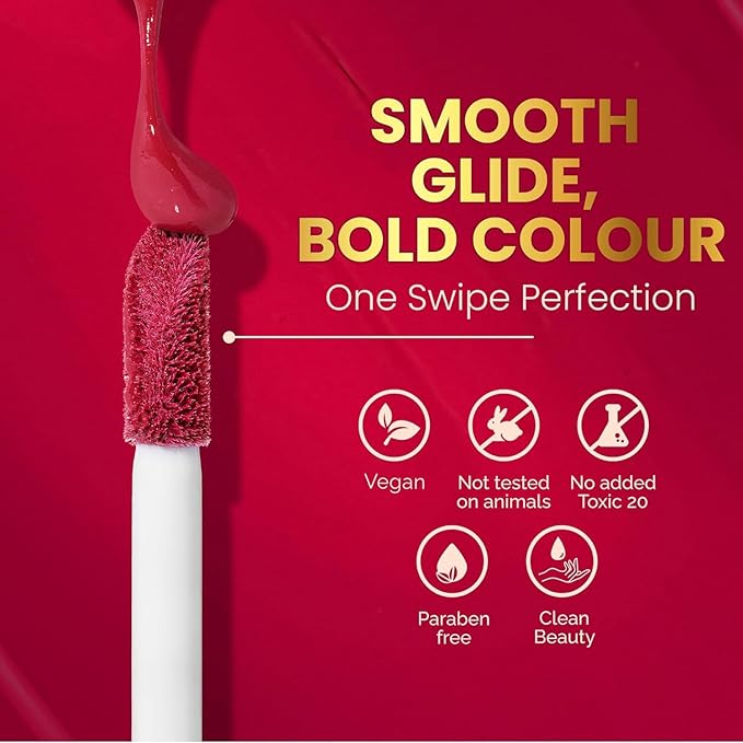 Parul Garg Beauty Ultimate 10-in-1 Mini Silk Matte Liquid Lipstick Set | Multicolor Lipsticks for Indian Skin Tone | Long-Lasting, Transfer-Proof | Perfect for Gifting, Weddings | Travel Pack of 10