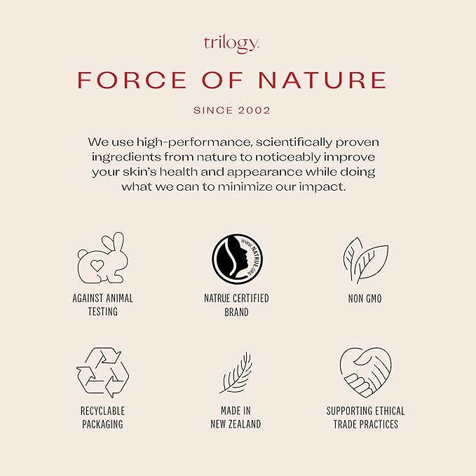 Trilogy Nutrient Plus Firming Serum, New Formula with IBR-Snowflake, 1.0 fl oz