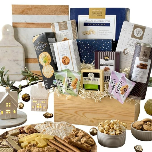 Snack and Chocolate Gift Basket Classic - Gourmet Food Gift by GourmetGiftBaskets.com