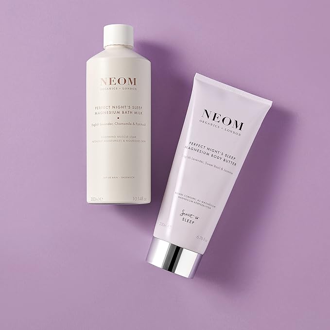 NEOM- Magnesium Bath Milk (Perfect Night's Sleep), 10.14 Ounce (Pack of 1), White