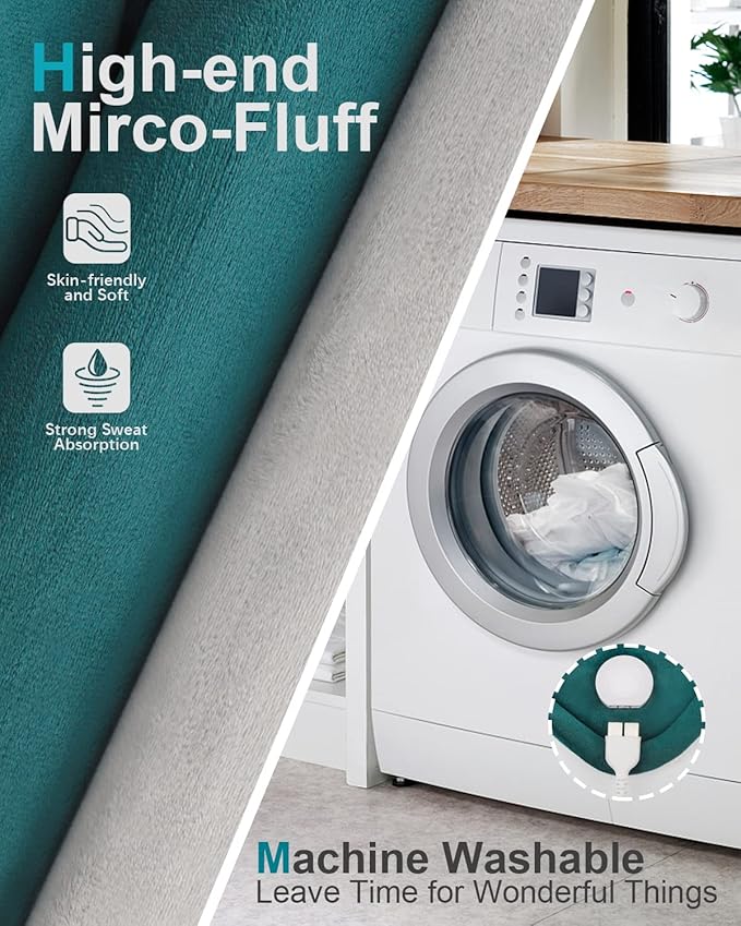 Heating Pad for Neck Shoulders Back Pain Relief, Birthday Gifts for Women Men Seniors, Moist Heated Pad Neck Wrap Warmer for Mon Dad, Christmas Stocking Stuffers for Her Wife Husband, Blue