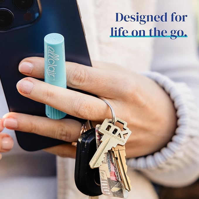 Nausea Relief Inhaler - Take Control of Motion Sickness, Morning Sickness, Medication, Stress - Fast, Natural, Drug-Free, Non-Drowsy & Portable Travel Essential - Pack of 2 Inhalers