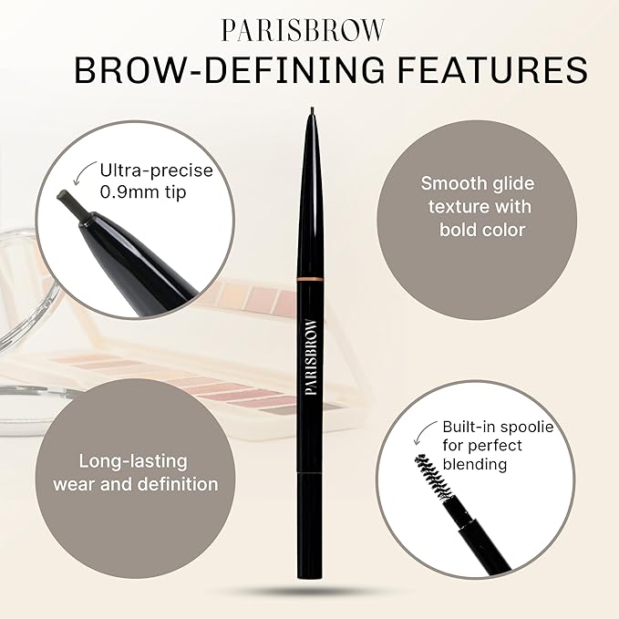PARISBROW Slim Brow Pencil 03/Terracotta Brown Eyebrow