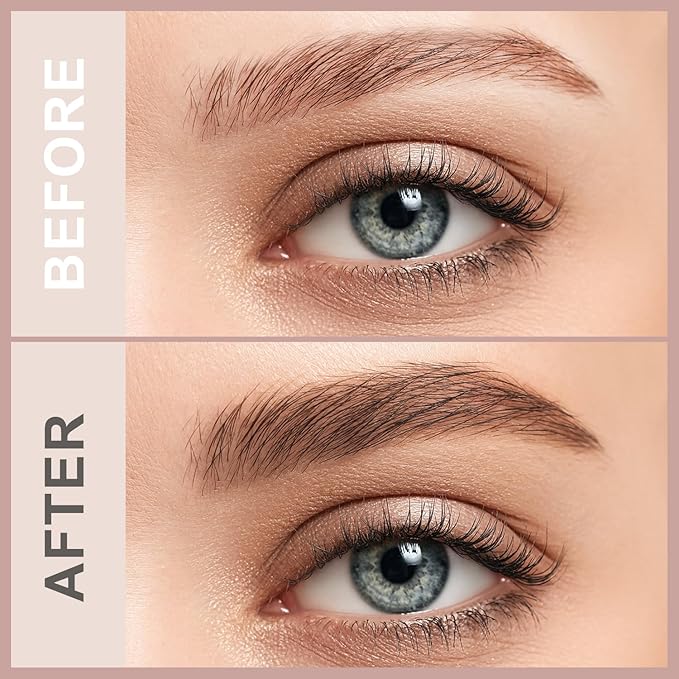 LAVONE Eyebrow Pen,2-IN-1 Dual-ended Waterproof Eyebrow Pencil,with 4 Tip Microblading Eyebrow Pen and Ultra-Precise Brow Pencil,Dual-ended Eyebrow Brush,Eyebrows for Natural Looking-Medium Brown