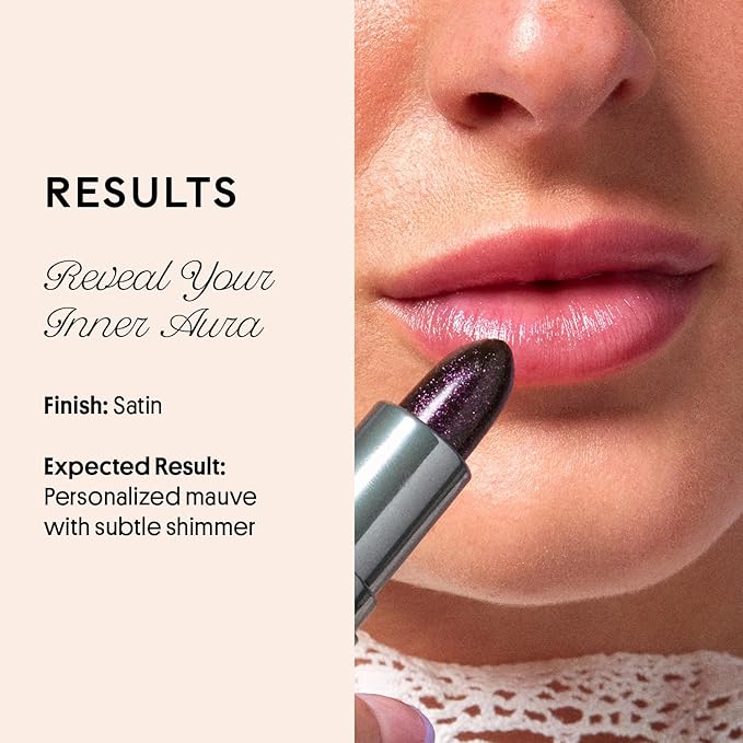 Winky Lux Aurora Glimmer Balm – Nourishing pH Lip Balm with Color Changing Mauve Tint, Hydrating Ceramides Soften and Hydrates Lips, Coconut Scent