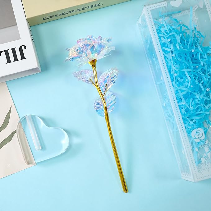 Birthday Gifts for Women Self Care Gifts Get Well Soon Gifts, Rose Relaxing Spa Gifts Basket Care Package, Luxury Flannel Blanket, Unique Mothers Day Idea Gifts for Mom Her Grandma Friend Sister Wife